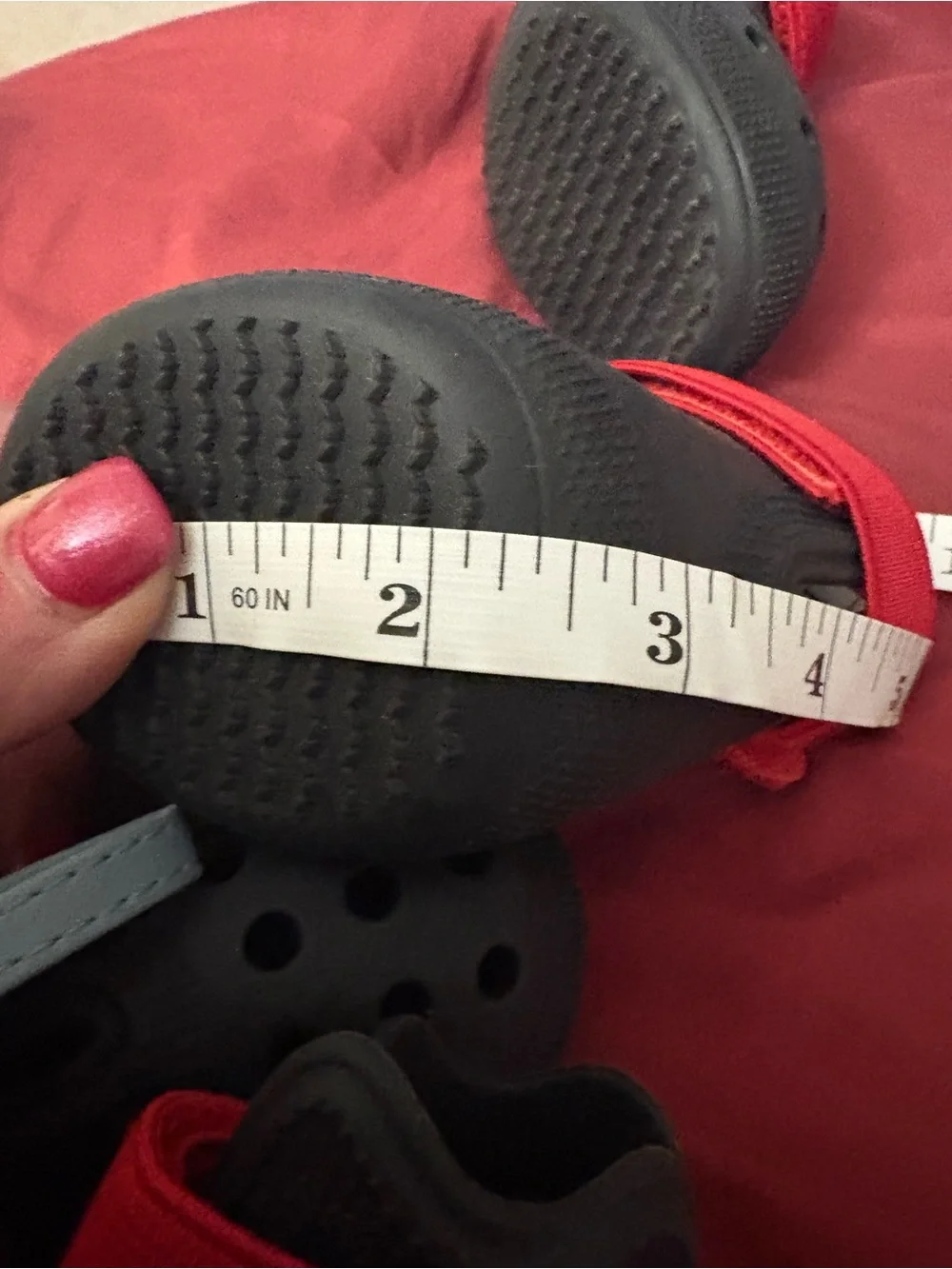 New- Medium Rubber protection Black Pet Boots with Red Straps - 4 Pack